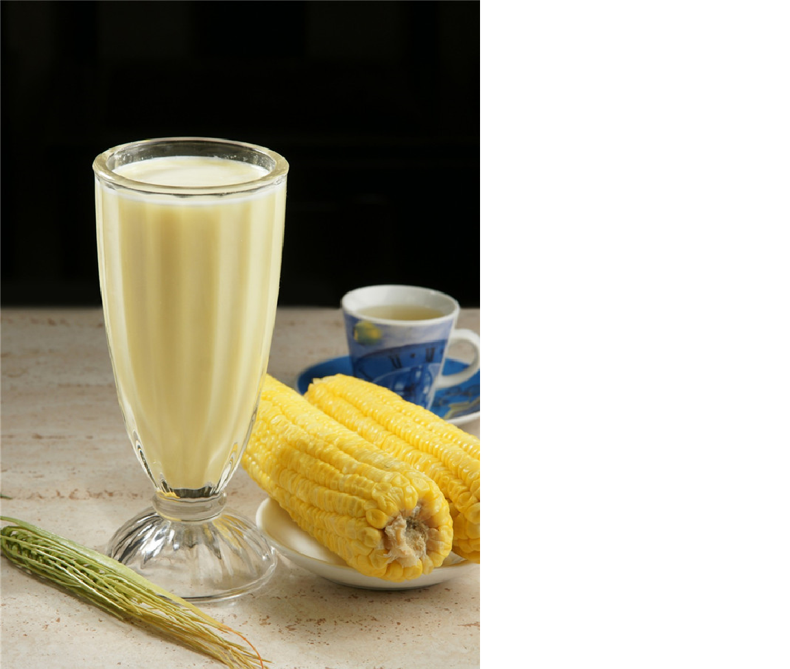 Suco delicioso de milho