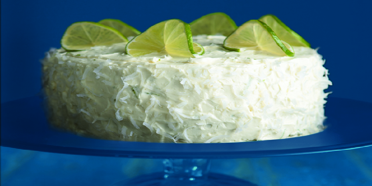 Bolo de limão recheado