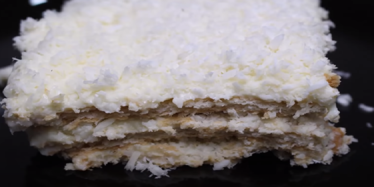 Pavê simples de coco