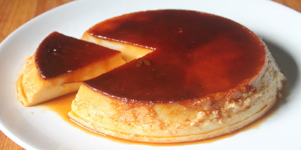 Pudim de leite condensado e cremoso