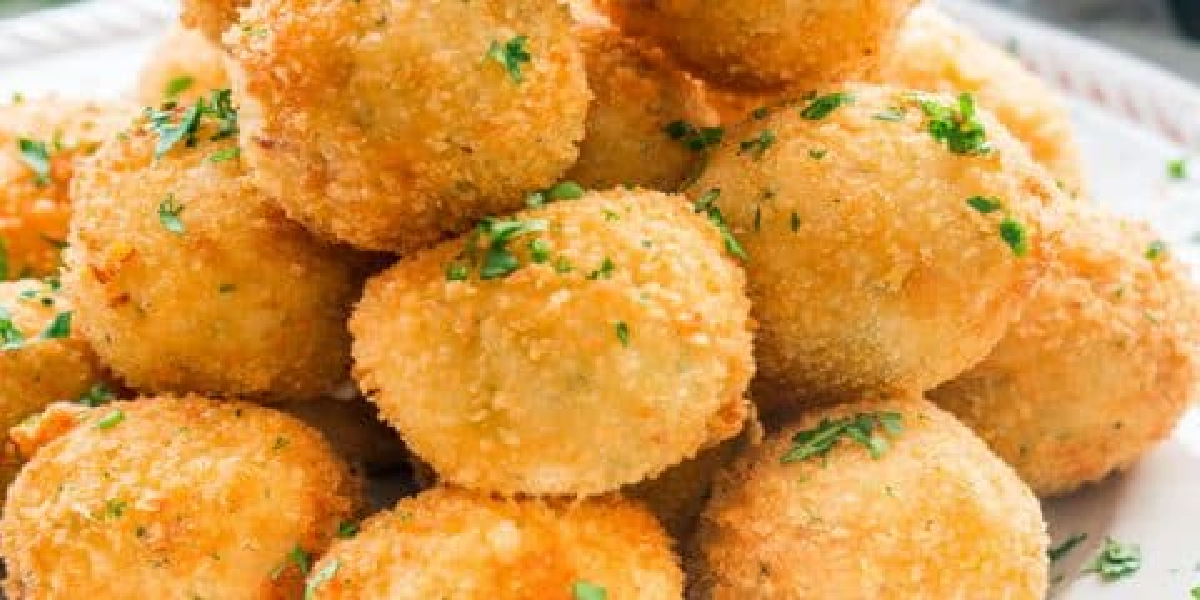 Receita de Bolinho de frango com batata doce