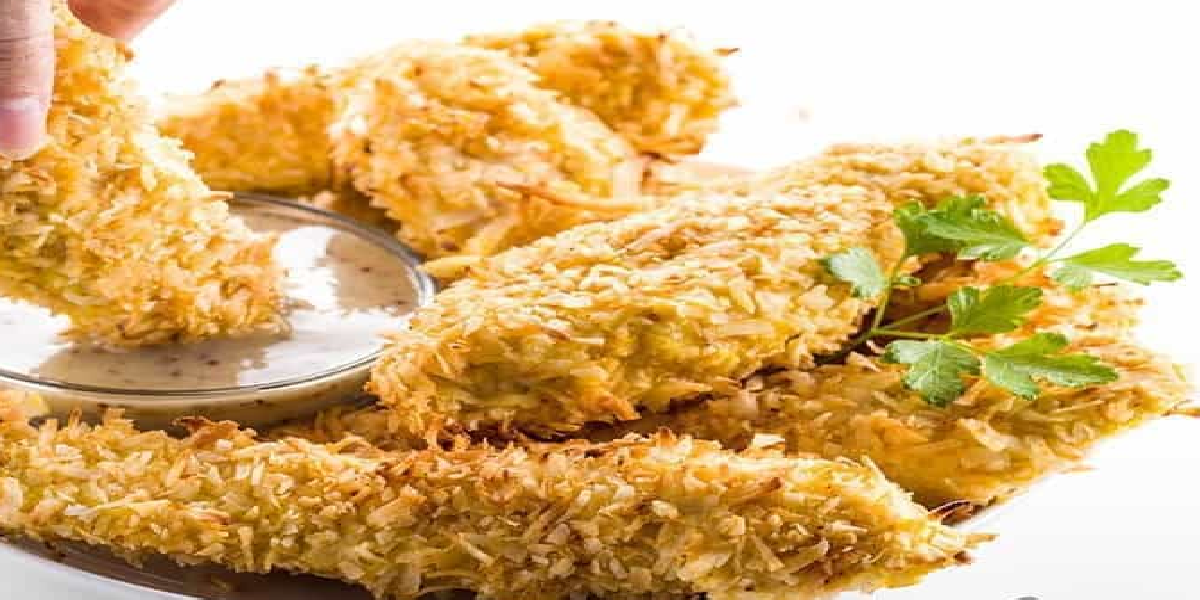 Receita de Frango com coco ralado