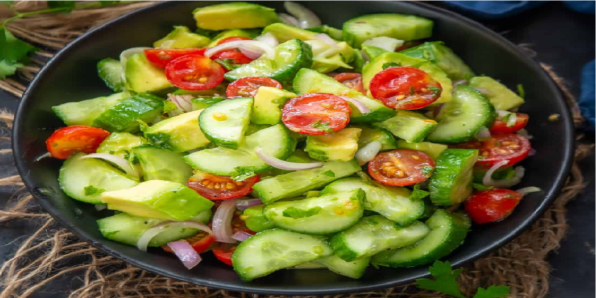 Salada de abacate