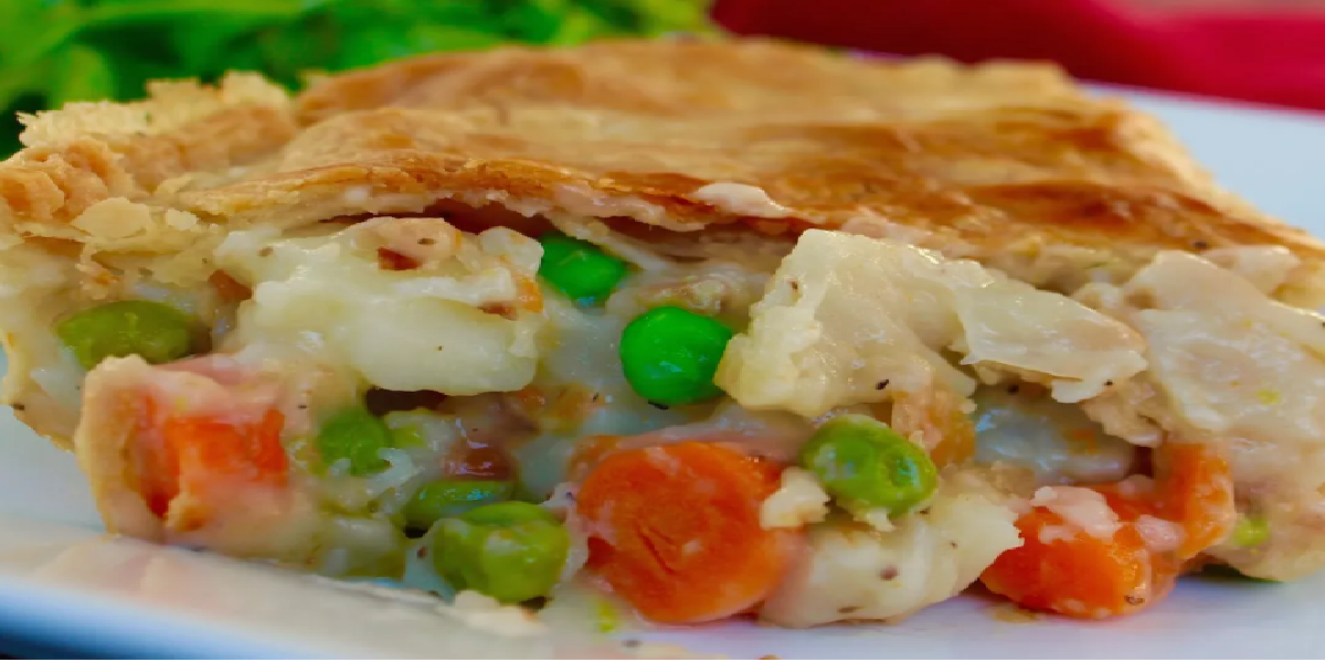 Torta de vegetais de liquidificador