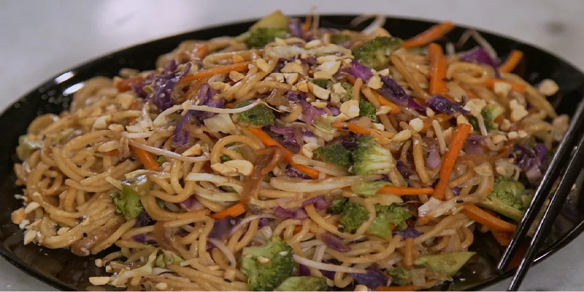 Yakisoba de legumes
