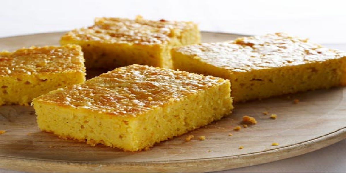 Receita de Bolo de milho econômico