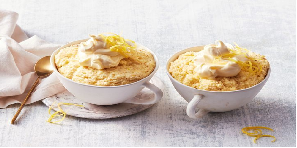 Receita de Bolo de caneca de limão