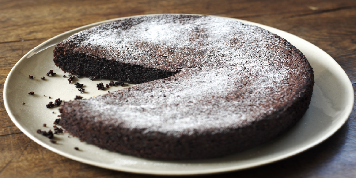 Receita de Bolo de chocolate sem ovo