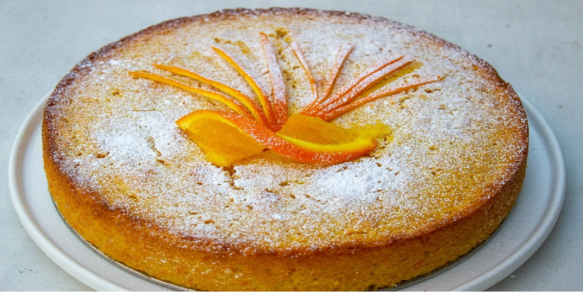 Receita de Bolo de laranja sem leite