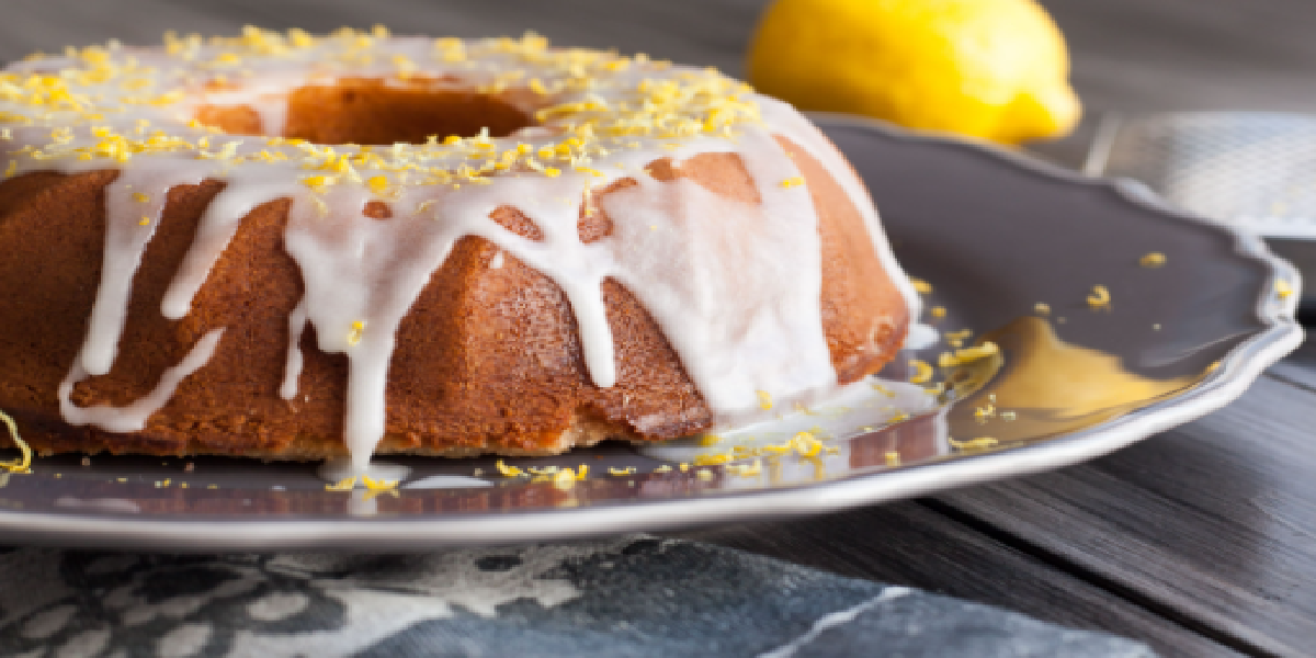 Receita de Bolo de limão fácil e fofinho