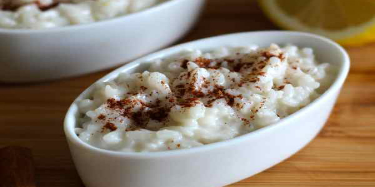 Receita de Arroz doce de microondas