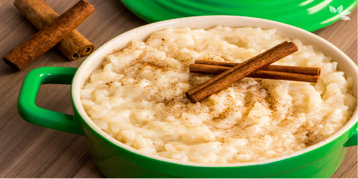 Receita de Arroz doce vegano