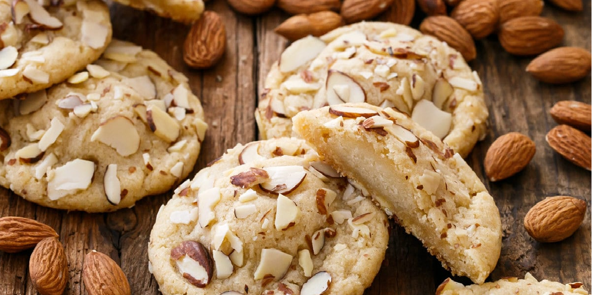 Receita de Biscoito com farinha de amêndoas