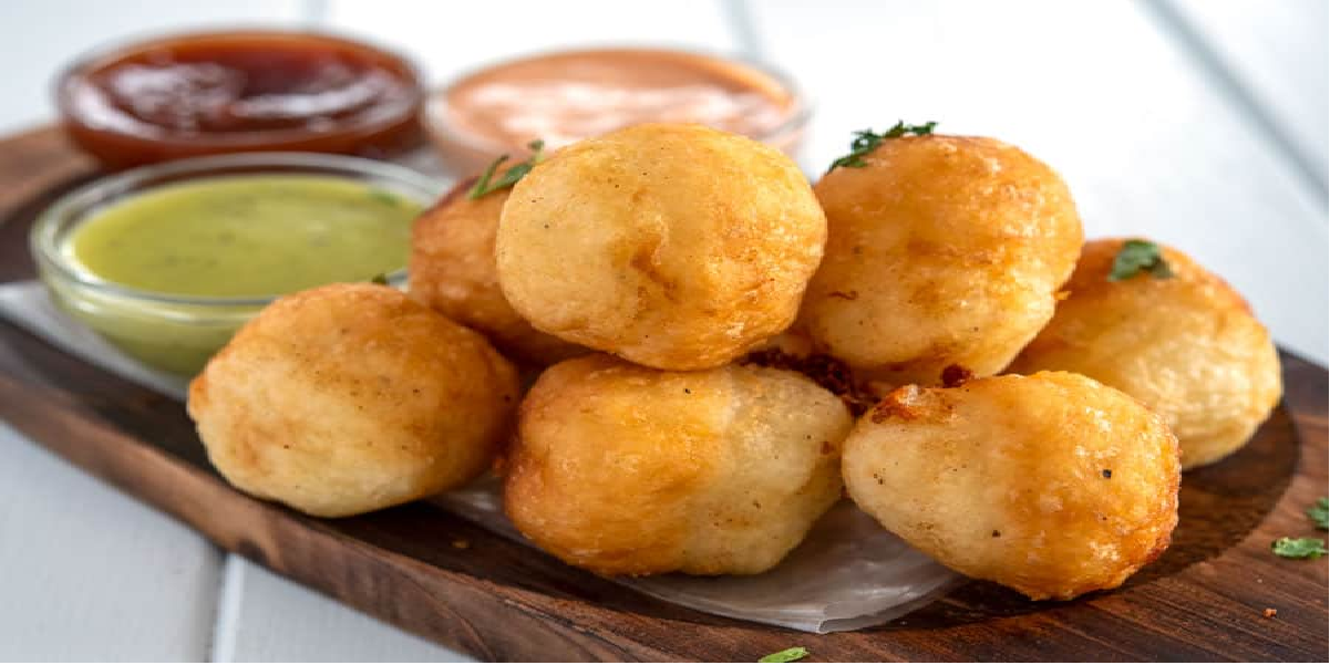 Receita de Bolinho de mandioca simples