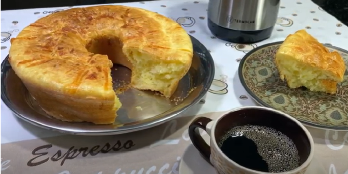 Receita de Bolo mangulão fofinho