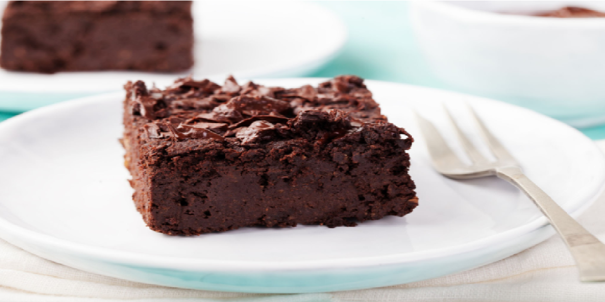 Receita de Brownie de chocolate simples e fofinho
