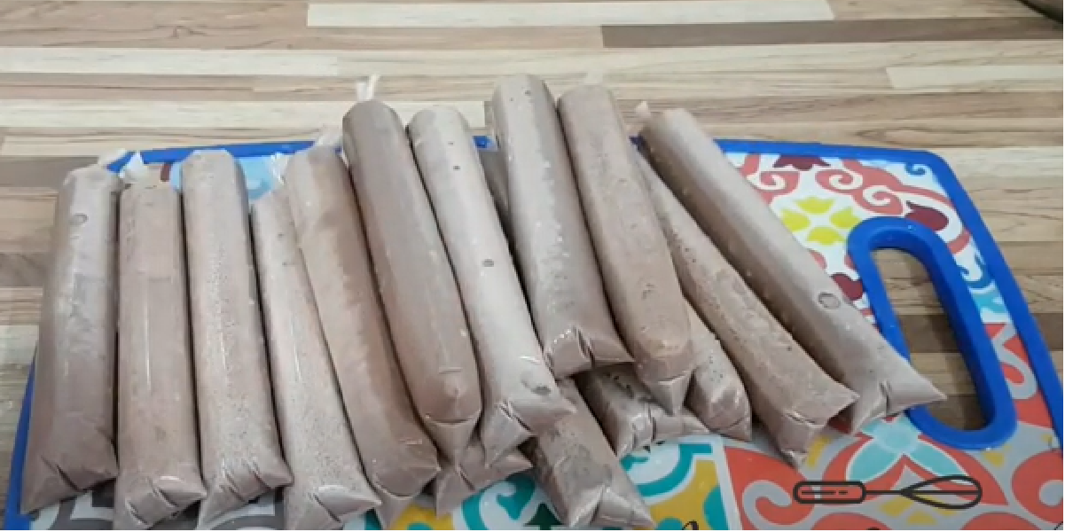 Receita de Geladinho gourmet de chocolate
