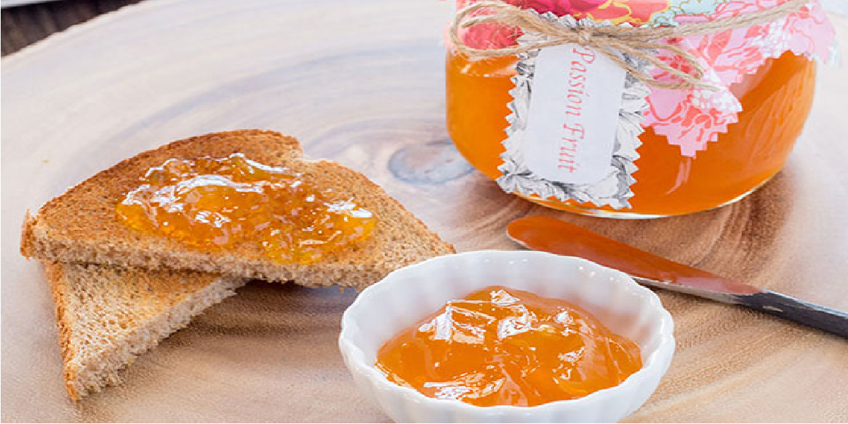 Receita de Geleia de maracujá simples