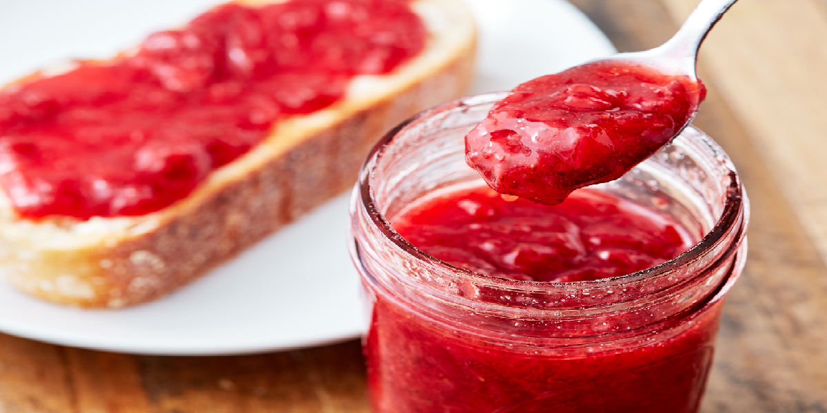 Receita de Geleia de morango sem açúcar