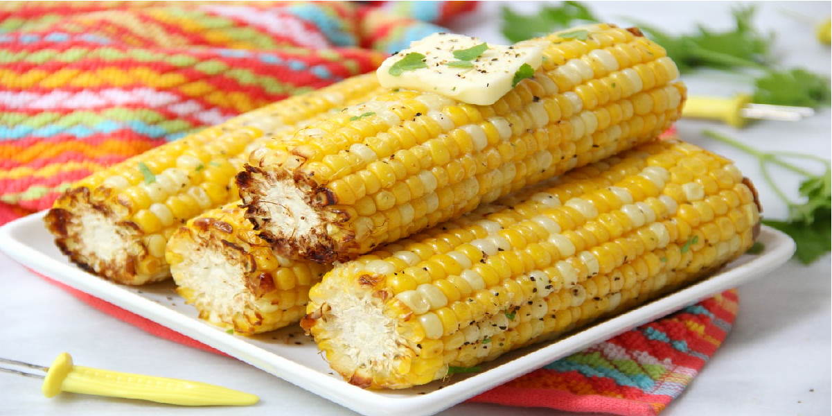 Receita de Milho assado na AirFryer
