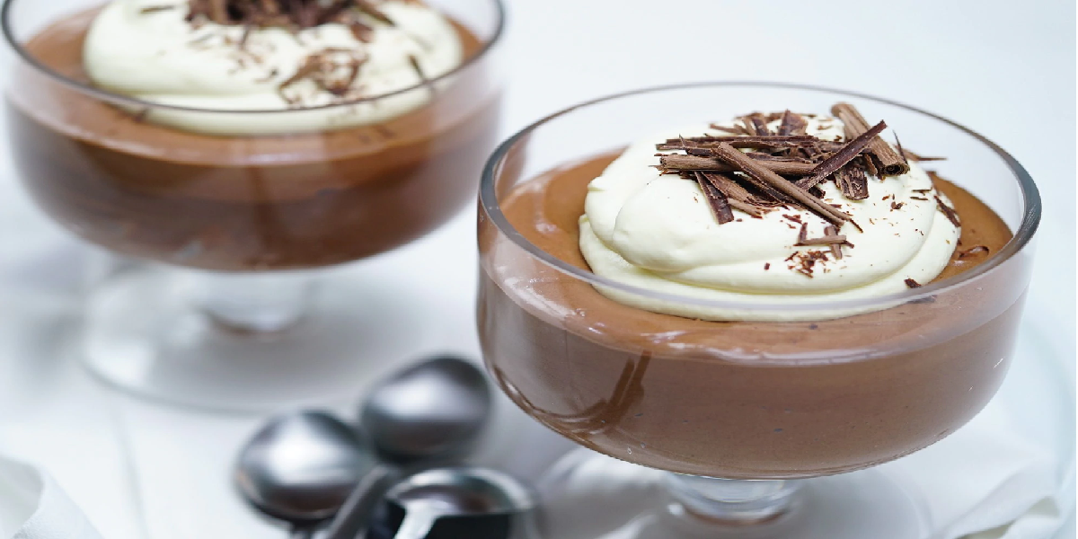 Receita de Mousse de chocolate light cremosa