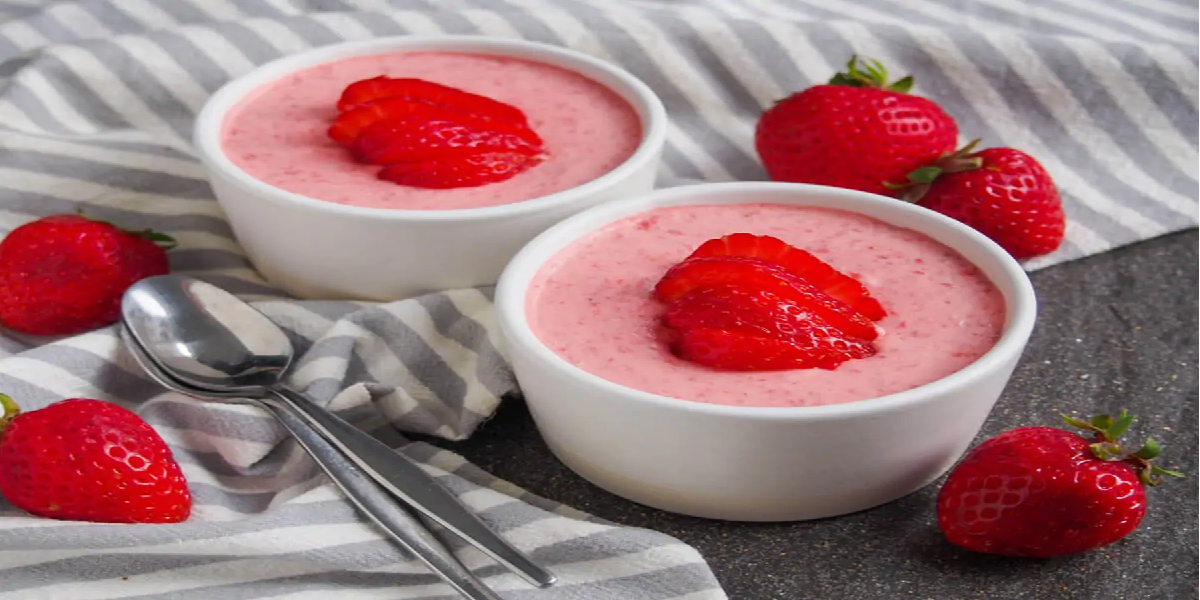 Receita de Mousse de leite Ninho com Tang