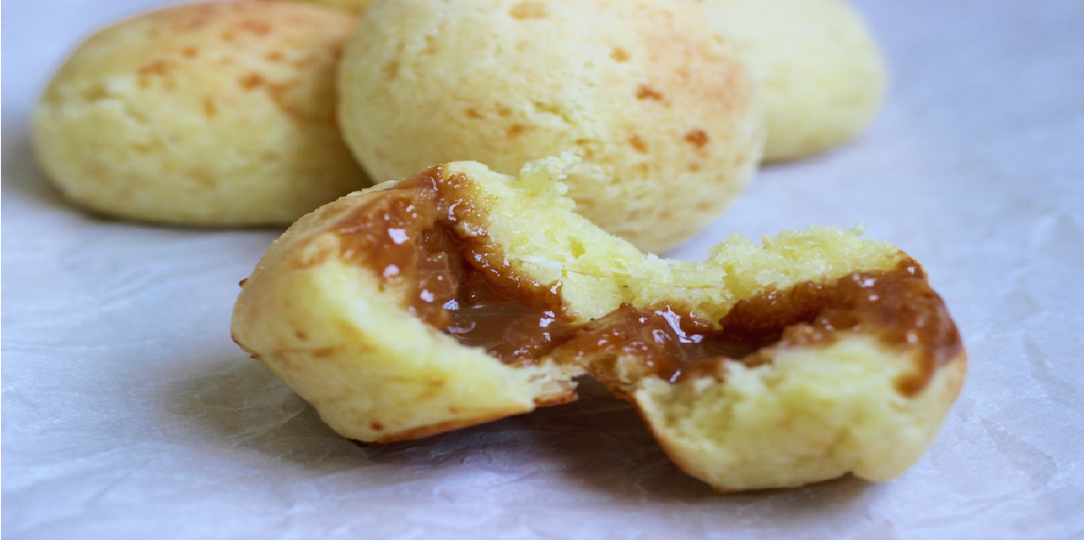 Receita de Pão de queijo doce