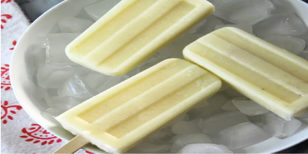 Receita de Picolé de banana cremoso