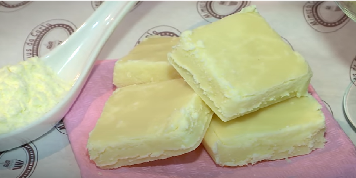 Receita de Rapadura de leite Ninho