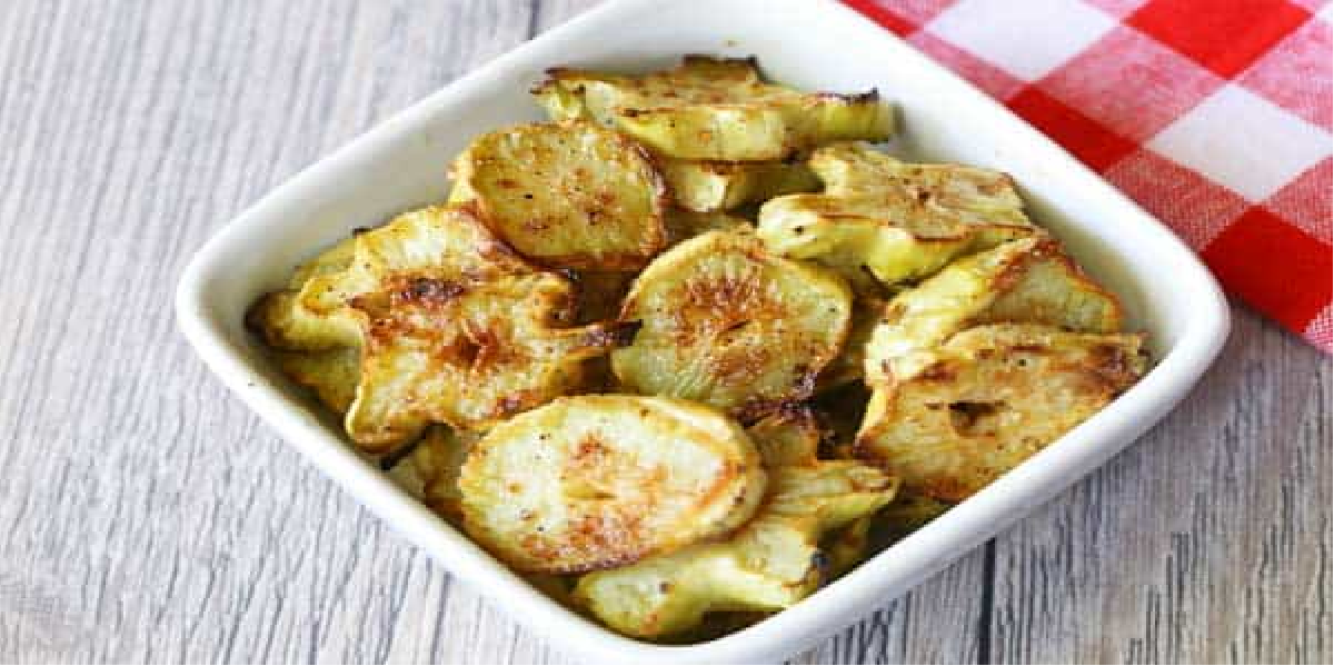 Receita de Talo de brócolis assado