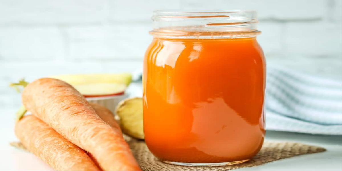 Suco de maracujá com cenoura