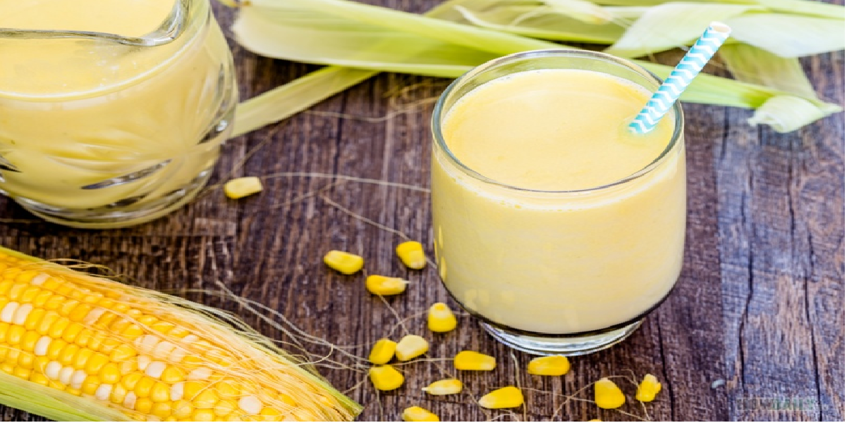 Suco de milho verde cremoso