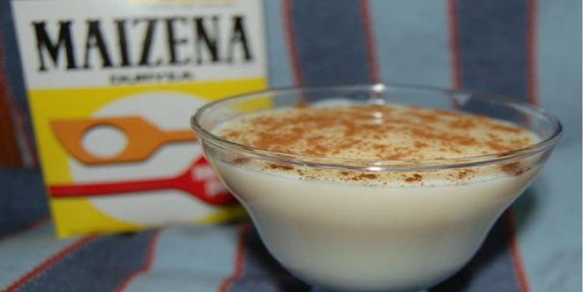 Receita de Mingau de maizena light
