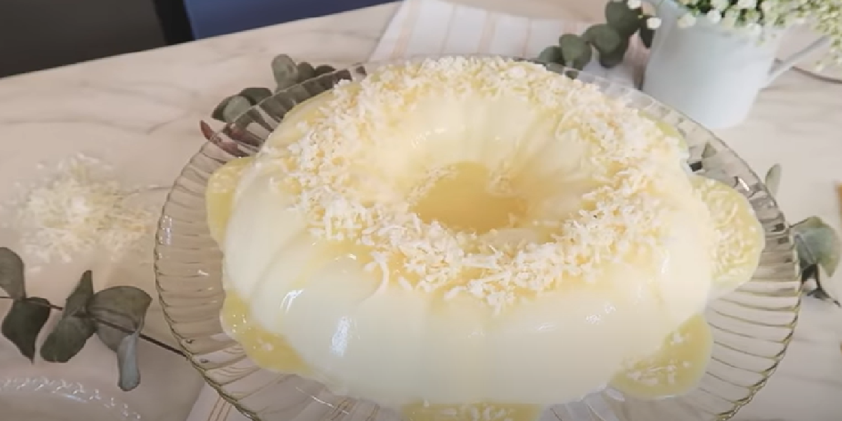 Receita de Pudim de maria mole