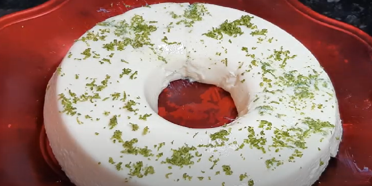 Receita de Pudim gelado de limão
