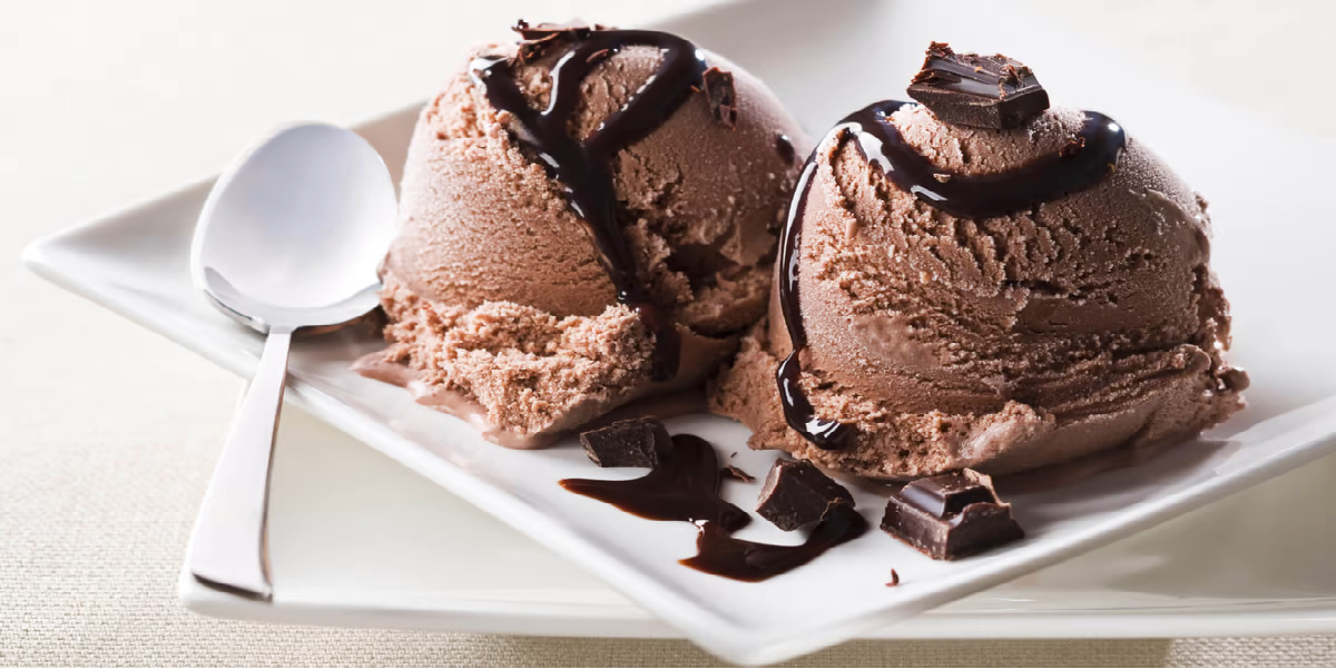 Receita de Sorvete de chocolate caseiro