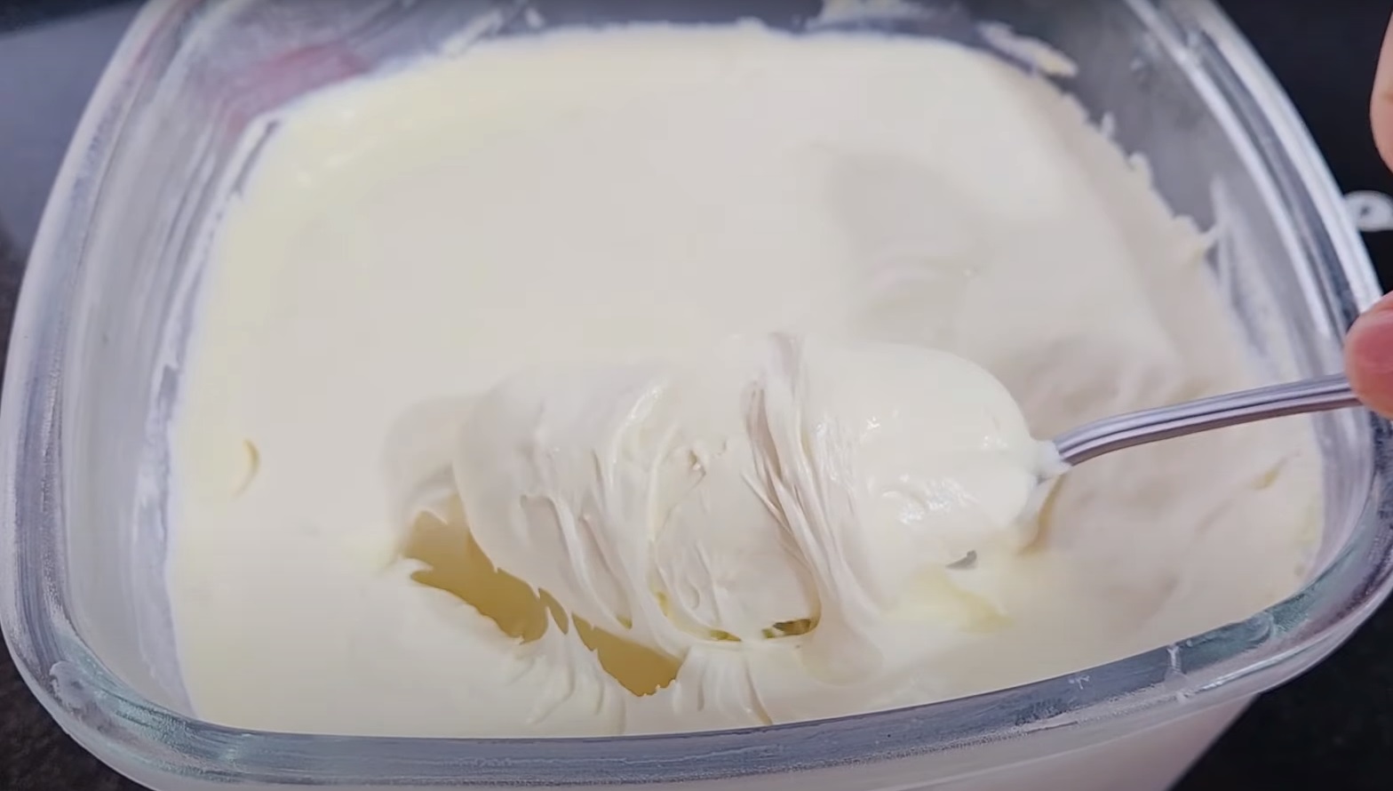 Creme Gelado de leite ninho para sobremesas