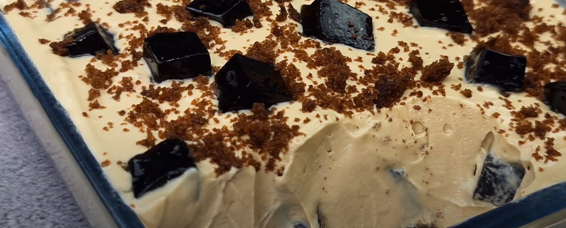 Pavê de creme de café