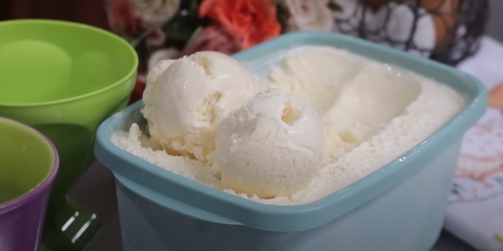 Sorvete 3 ingredientes bem cremoso