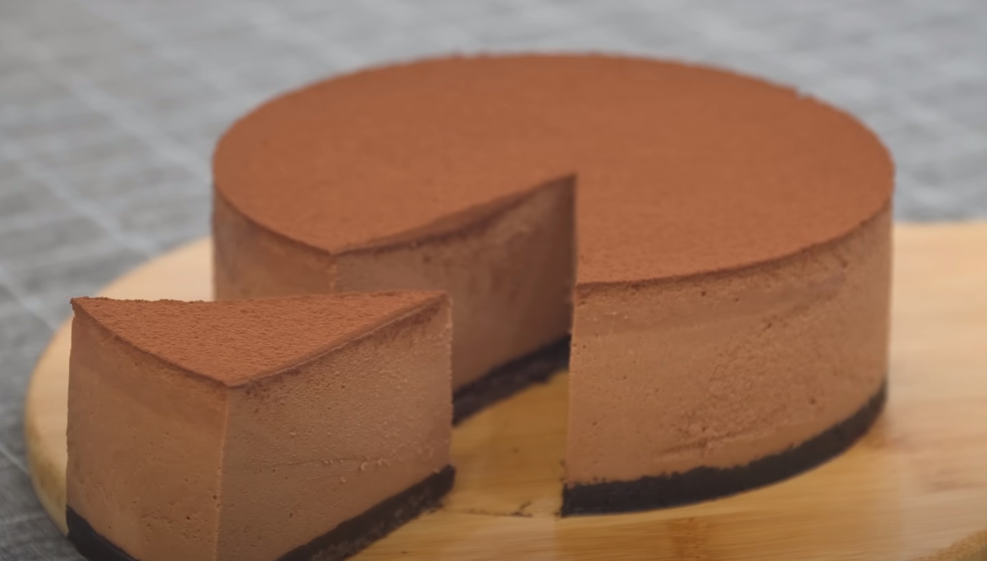 Cheesecake de Mousse de Chocolate