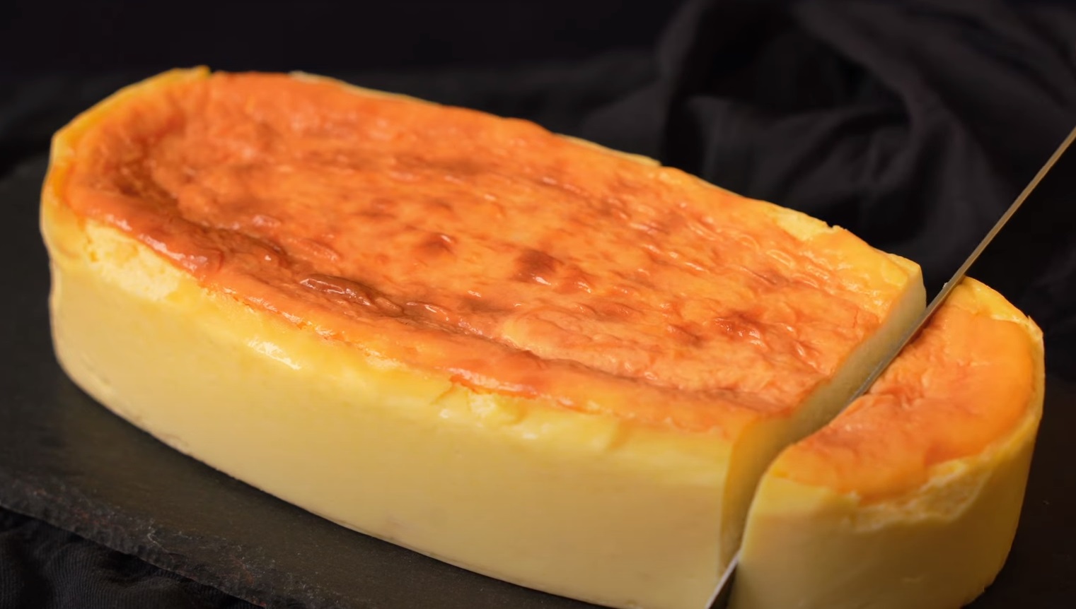 Bolo curau de milho cremoso com queijo