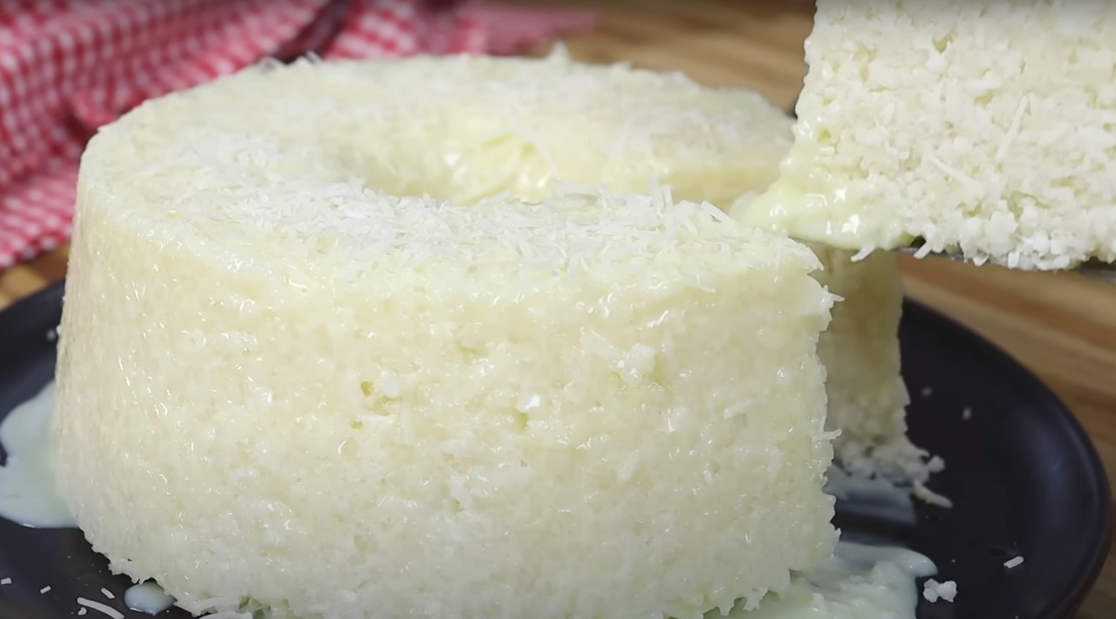 Pudim de Tapioca com Leite Ninho