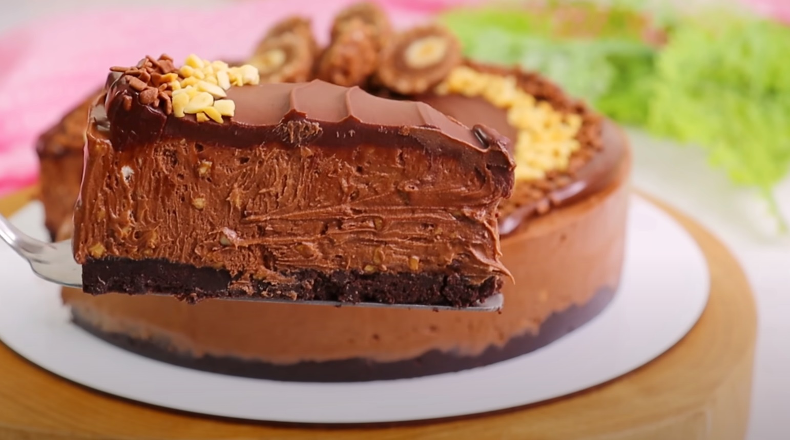 Torta de Bolacha com Creme de Chocolate - Sobremesa Deliciosa