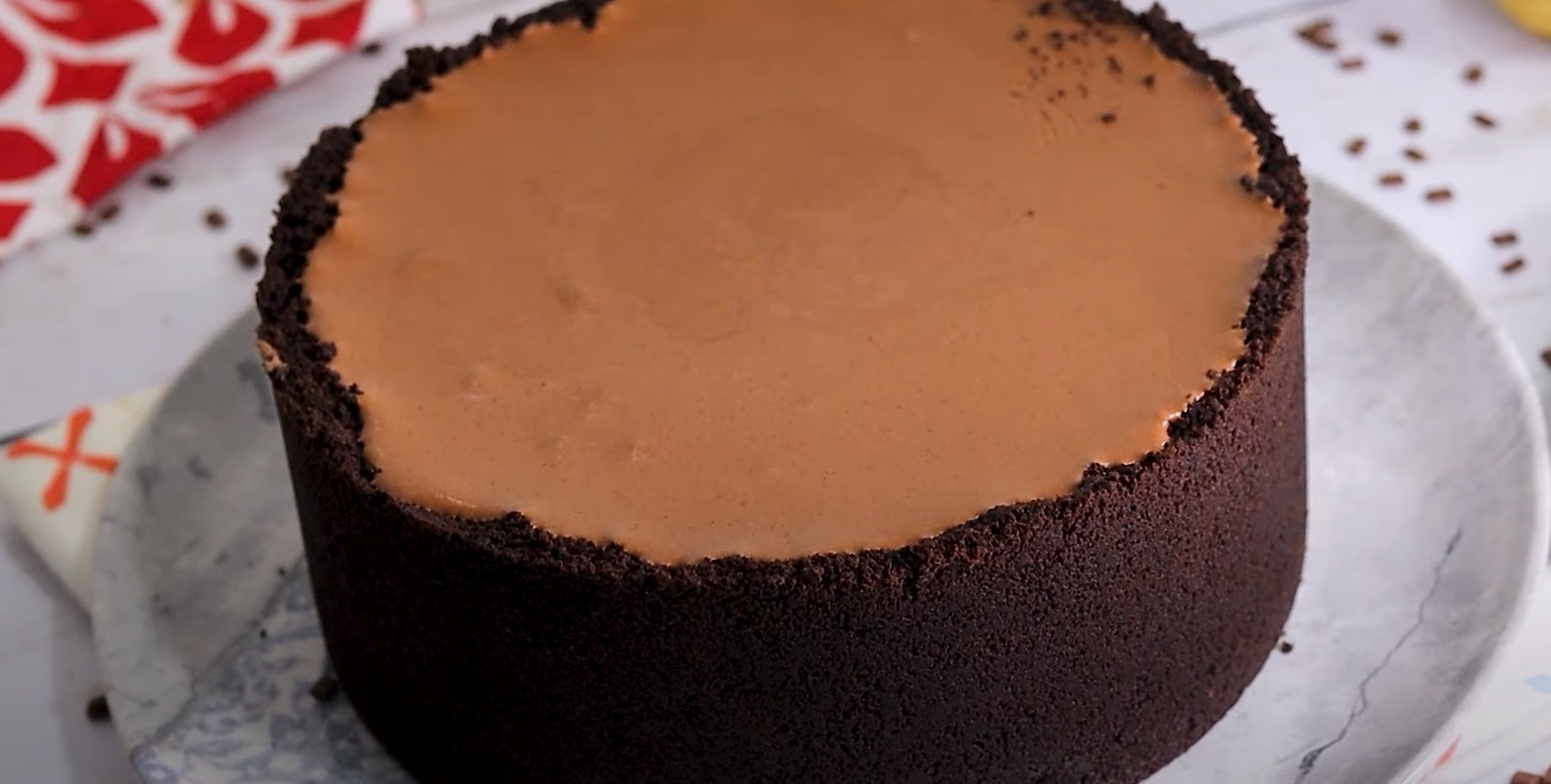 Torta de chocolate mousse