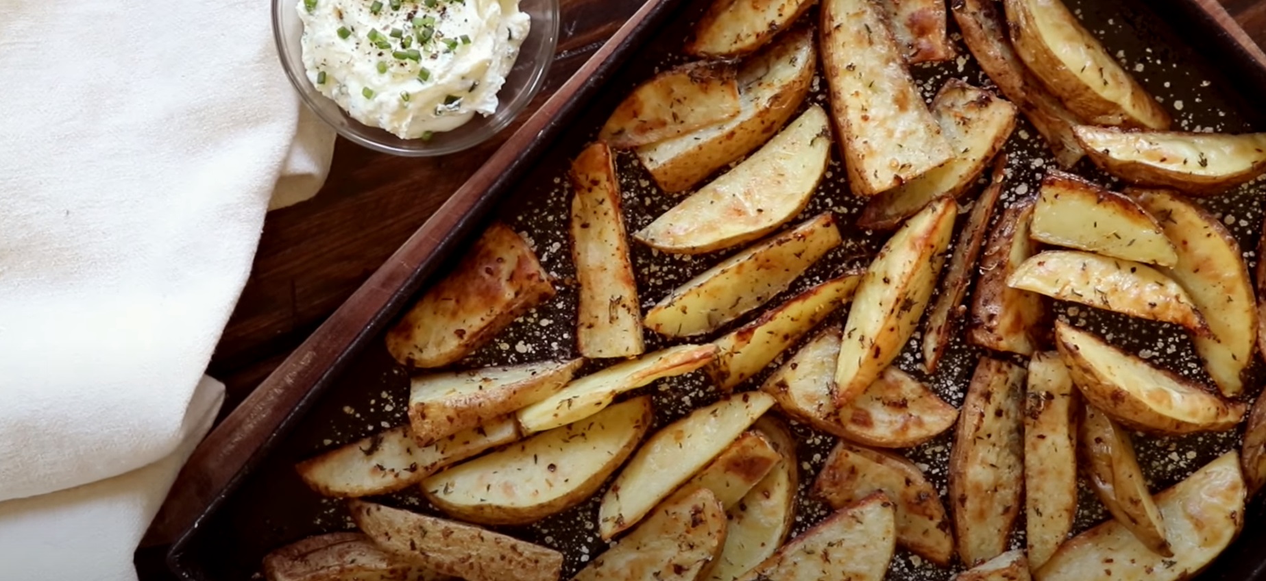 Batata com Alecrim Assado no Forno