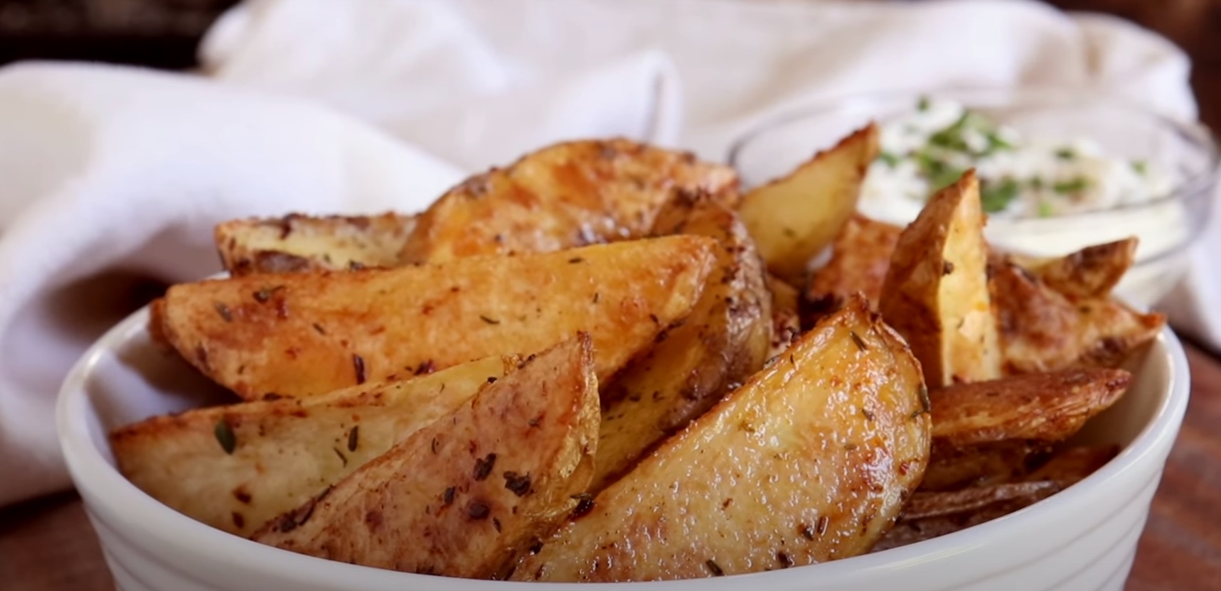 Batata Rústica com Orégano