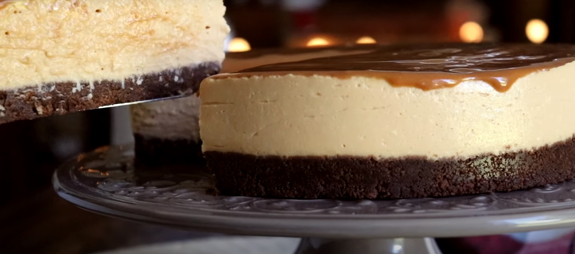 Torta de Mousse de Maracujá e Doce de Leite