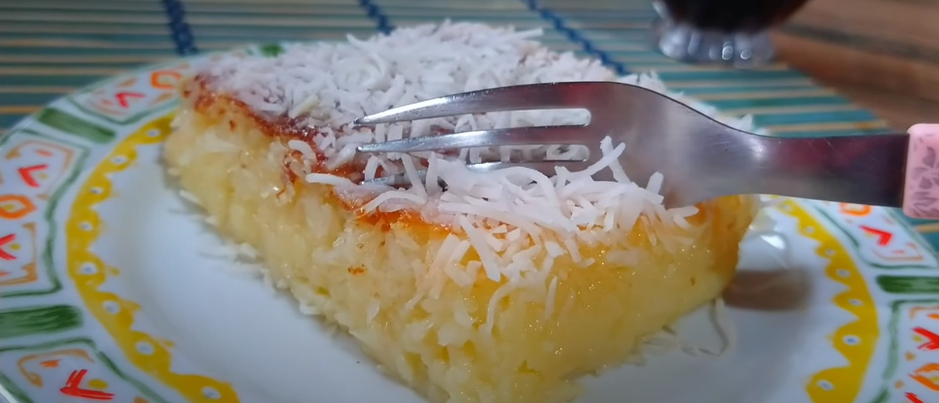 Bolo cocada Baiana