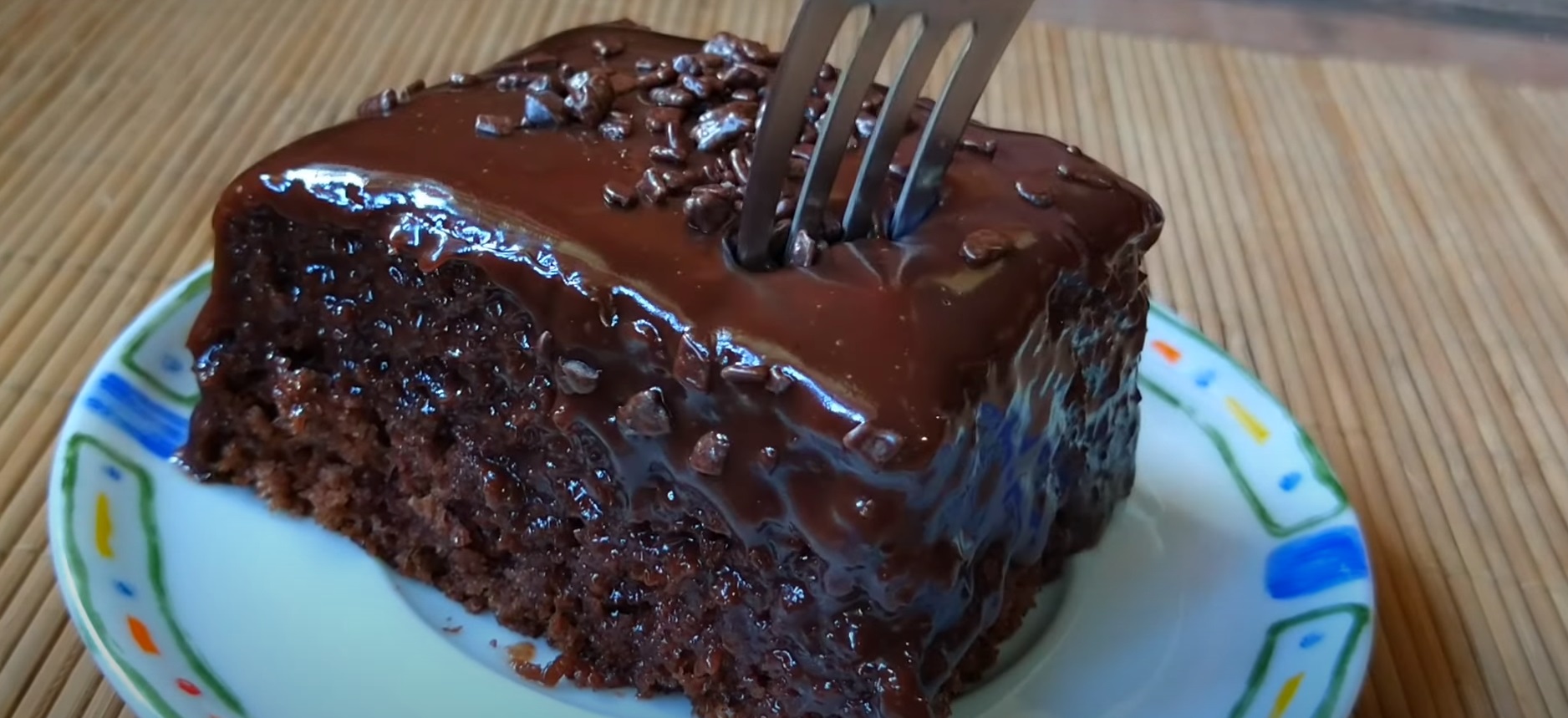 Bolo de Cacau Úmido sem Lactose