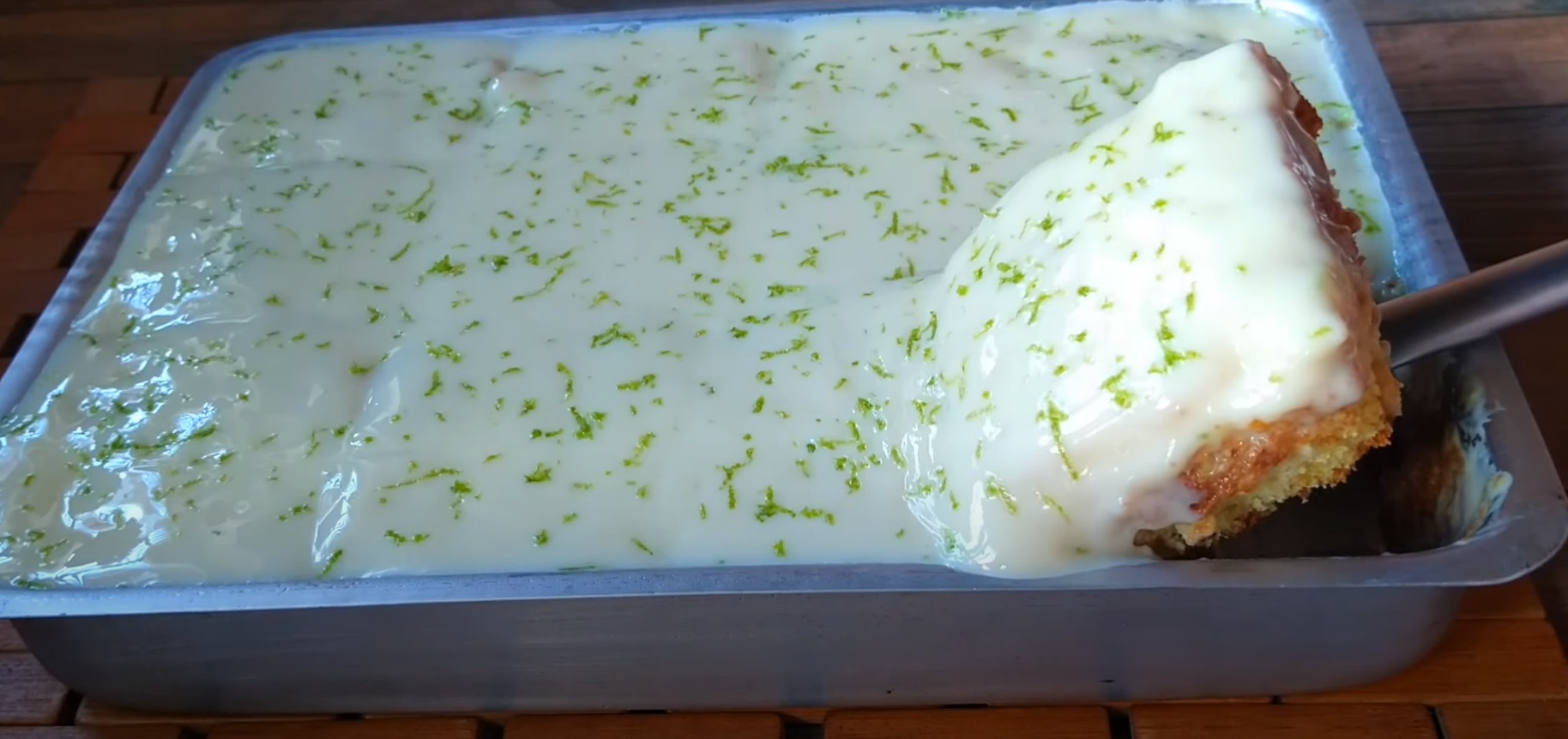 Bolo de limão zero açúcar